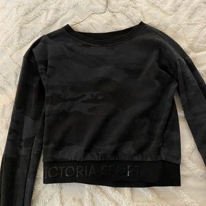 Victoria secret camo crewneck